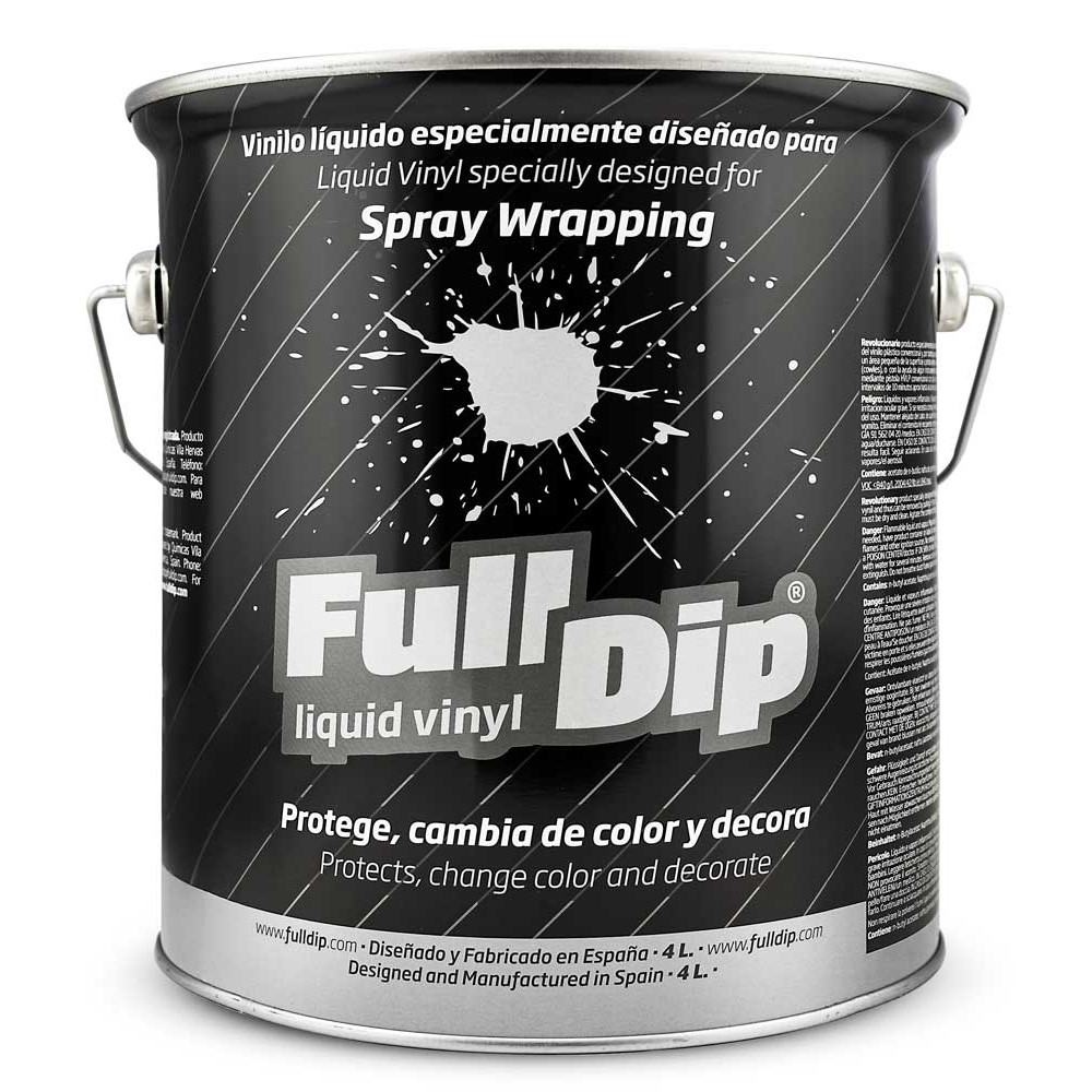Pintura spray Full Dip Blanco mate 400ml. — Totcar