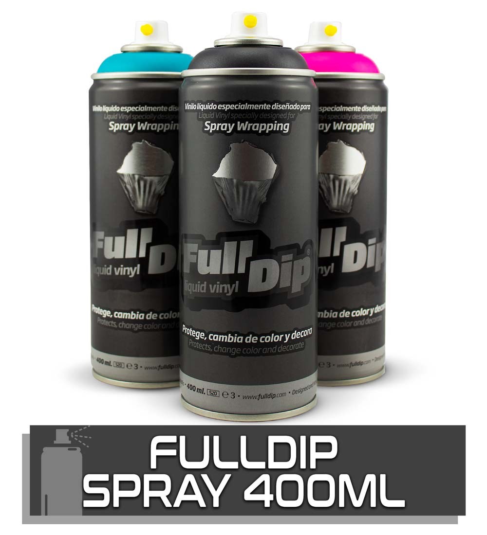 Spray Full Dip Fluorescente Vinilo Líquido 400 mL