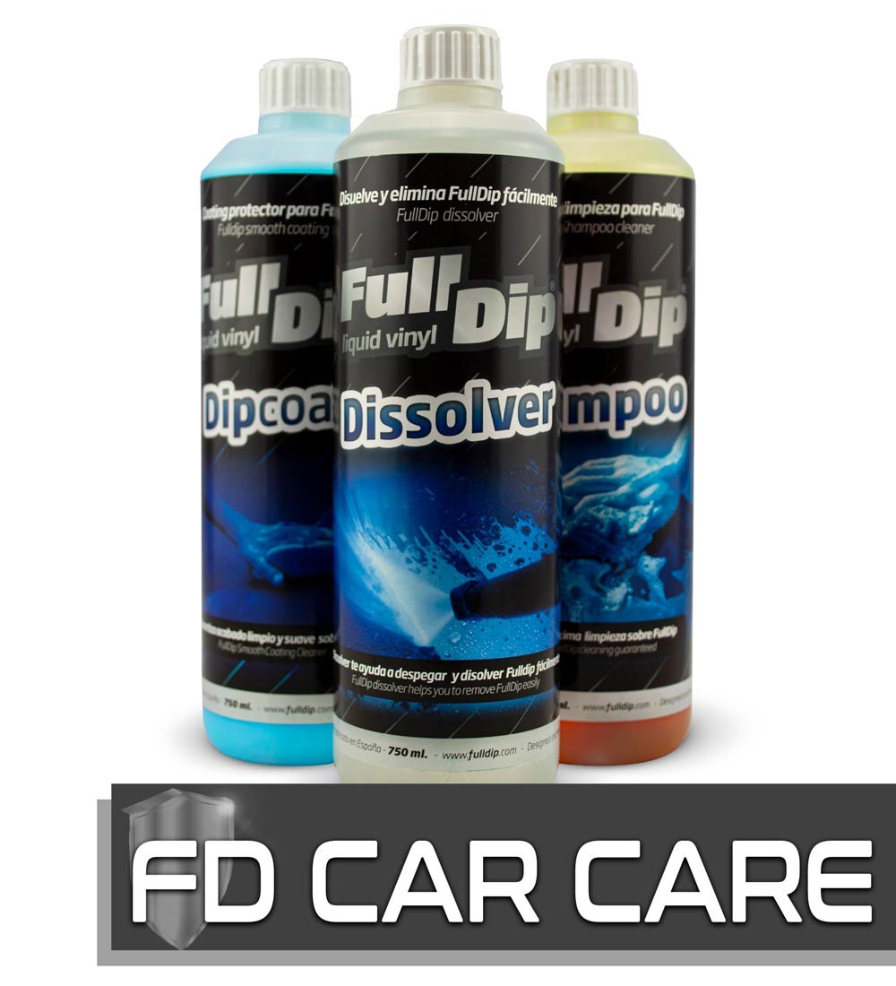  AutoFullCar Full Dip - Lot de 2 sprays de vinyle liquide  Anthracite métallisé